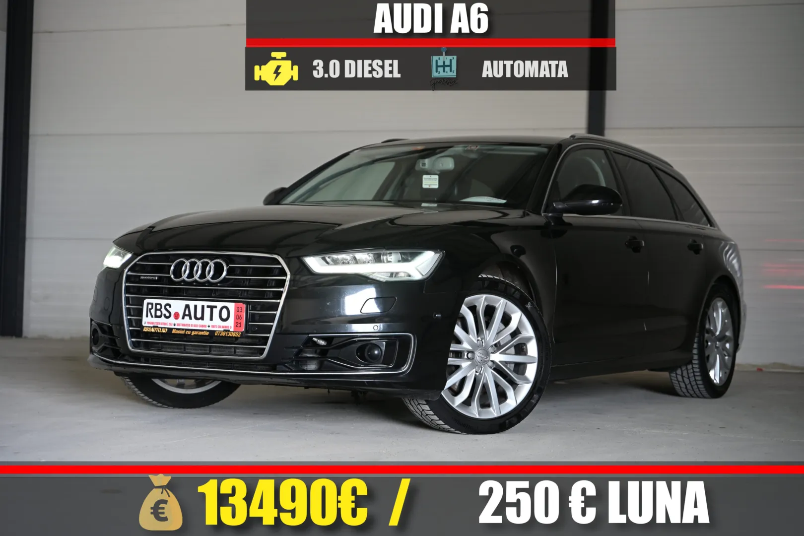 AUDI A6 2015 MOTOR 3.0 DIESEL 272 CP