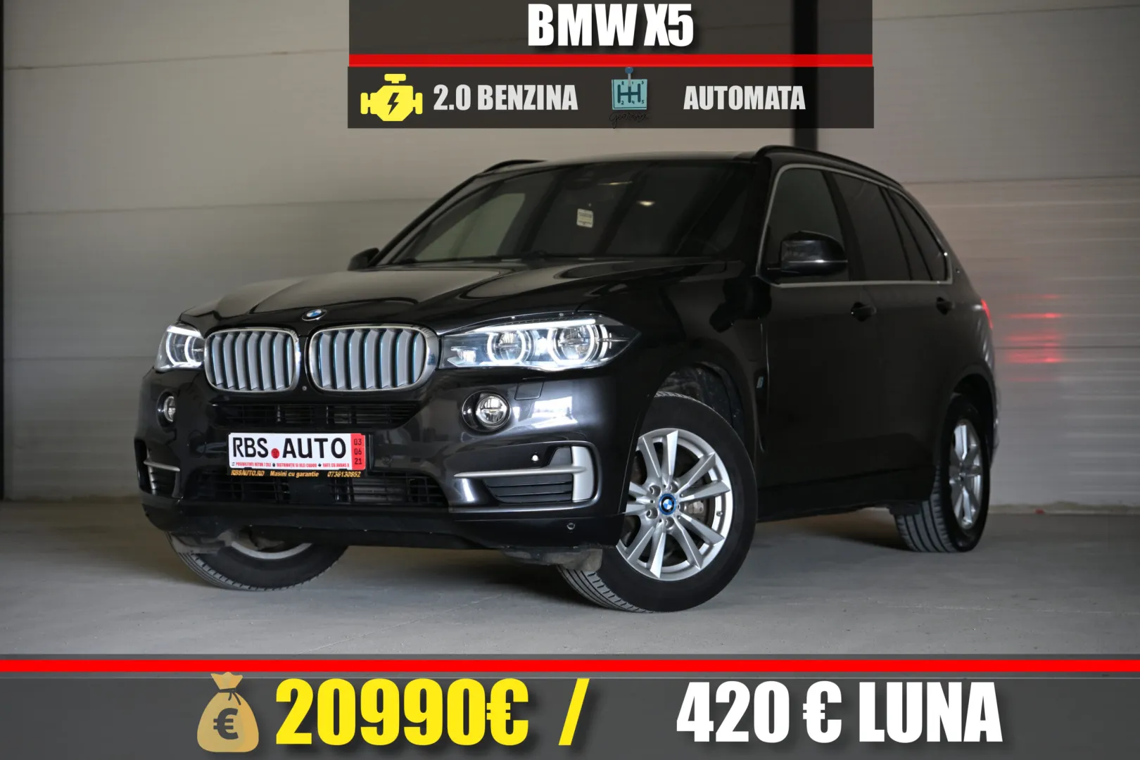 BMW X5 2019 MOTOR 2.0 BENZINA HYBRID 313 CP