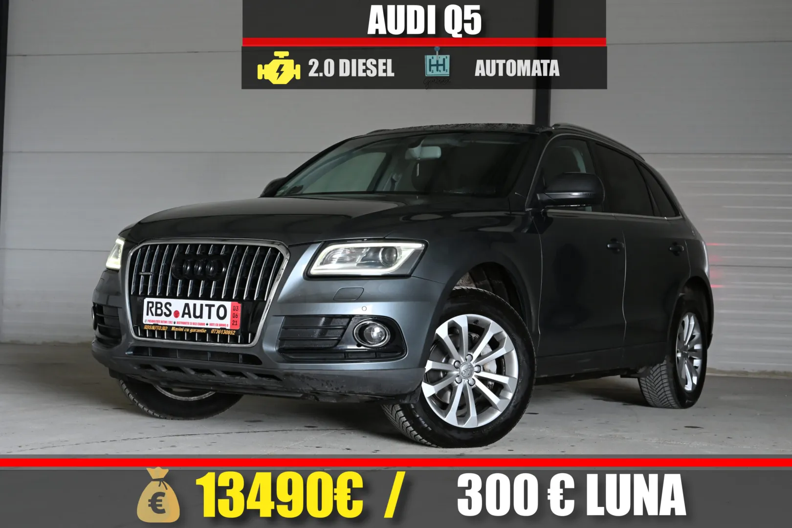 AUDI Q5 2012 MOTOR 2.0 DIESEL 177 CP