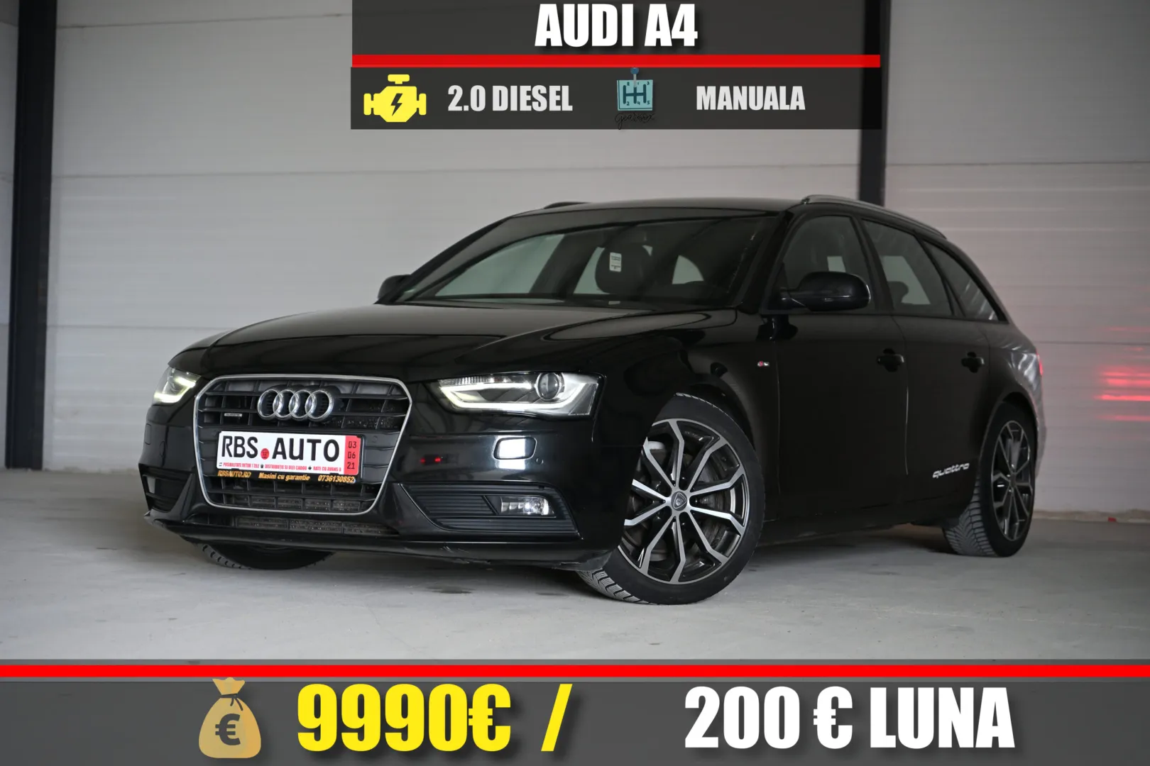 AUDI A4 2013 MOTOR 2.0 DIESEL 177 CP