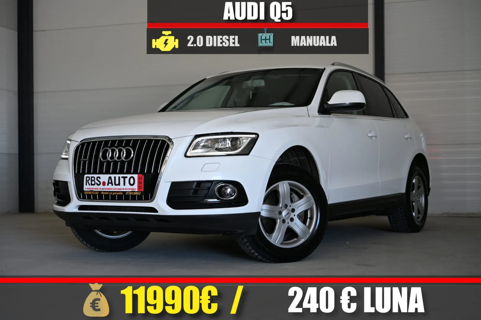 AUDI Q5 2013 MOTOR 2.0 DIESEL 177 CP