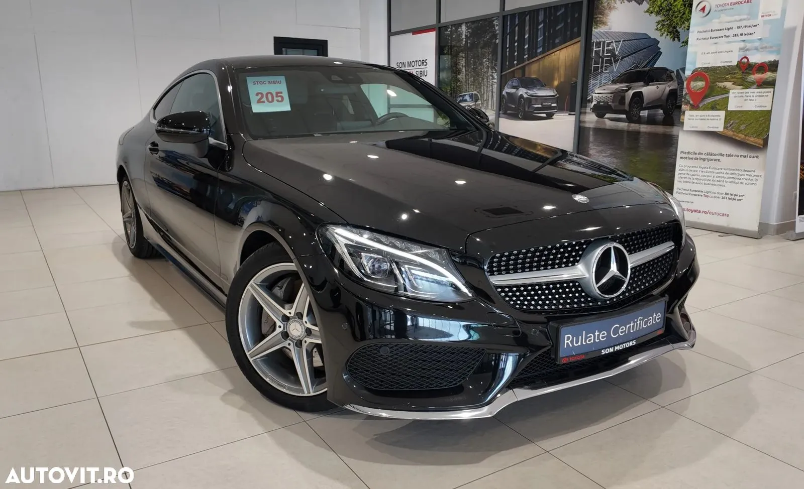 Mercedes-Benz C 250 d Coupé 9G-TRONIC IN STOC LA SIBIU