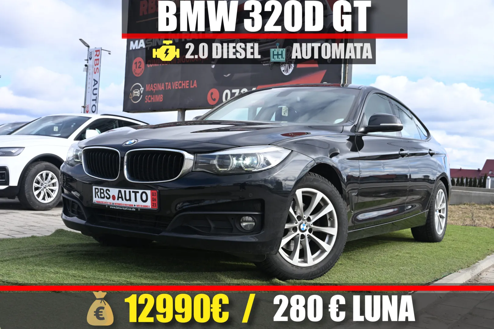 BMW 320d GT 2017 MOTOR 2.0 DIESEL 190 CP