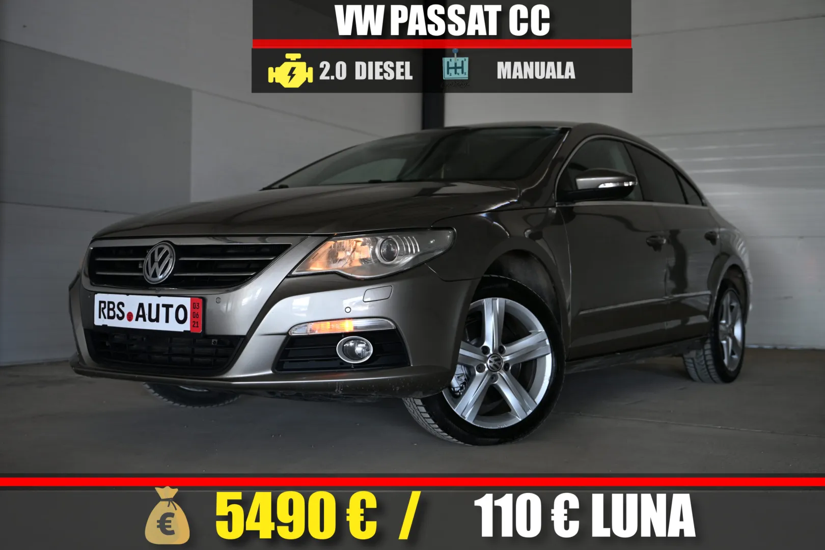 VW PASSAT CC 2009 MOTOR 2.0 DIESEL 170 CP