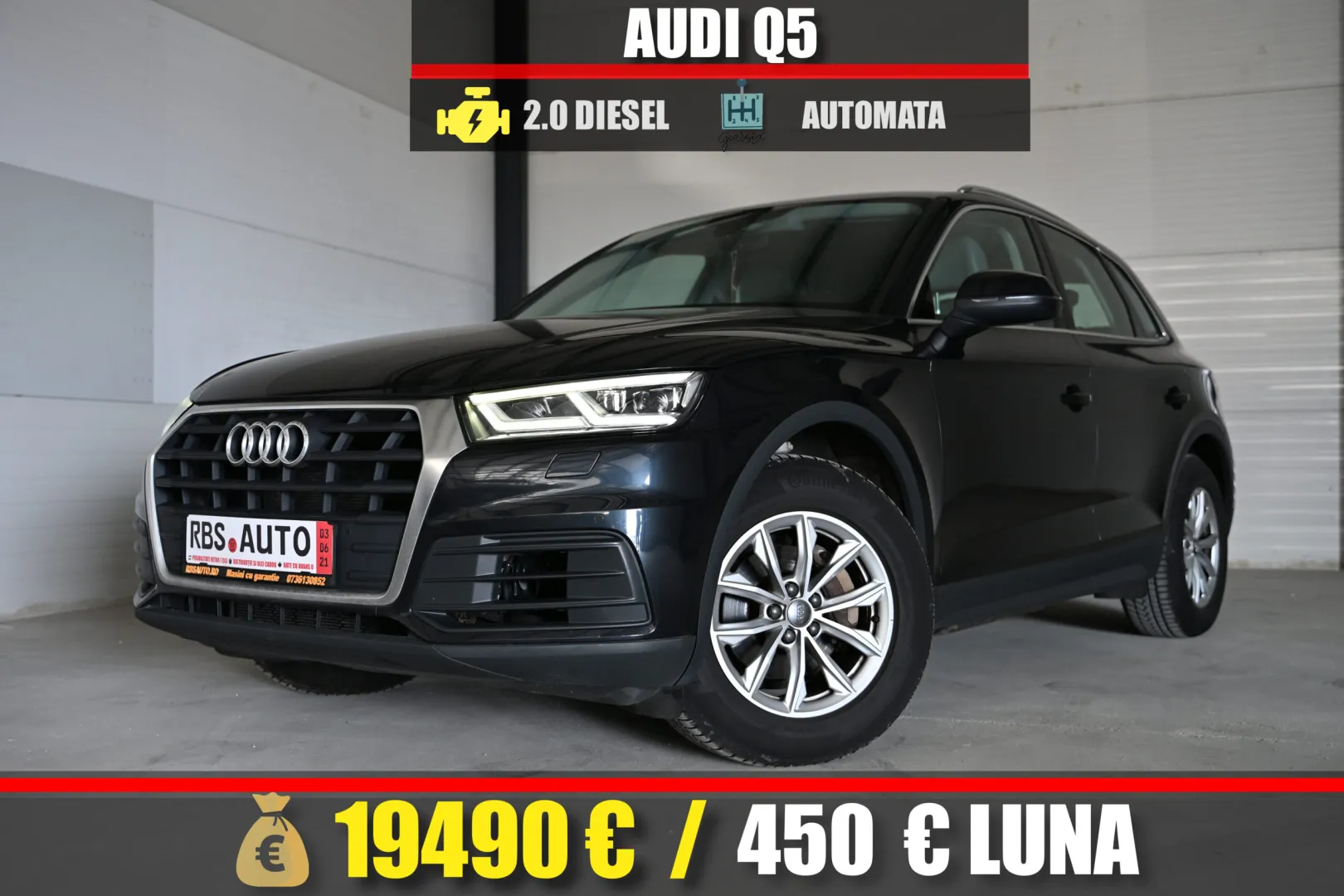 AUDI Q5 2020 MOTOR 2.0 DIESEL 150 CP