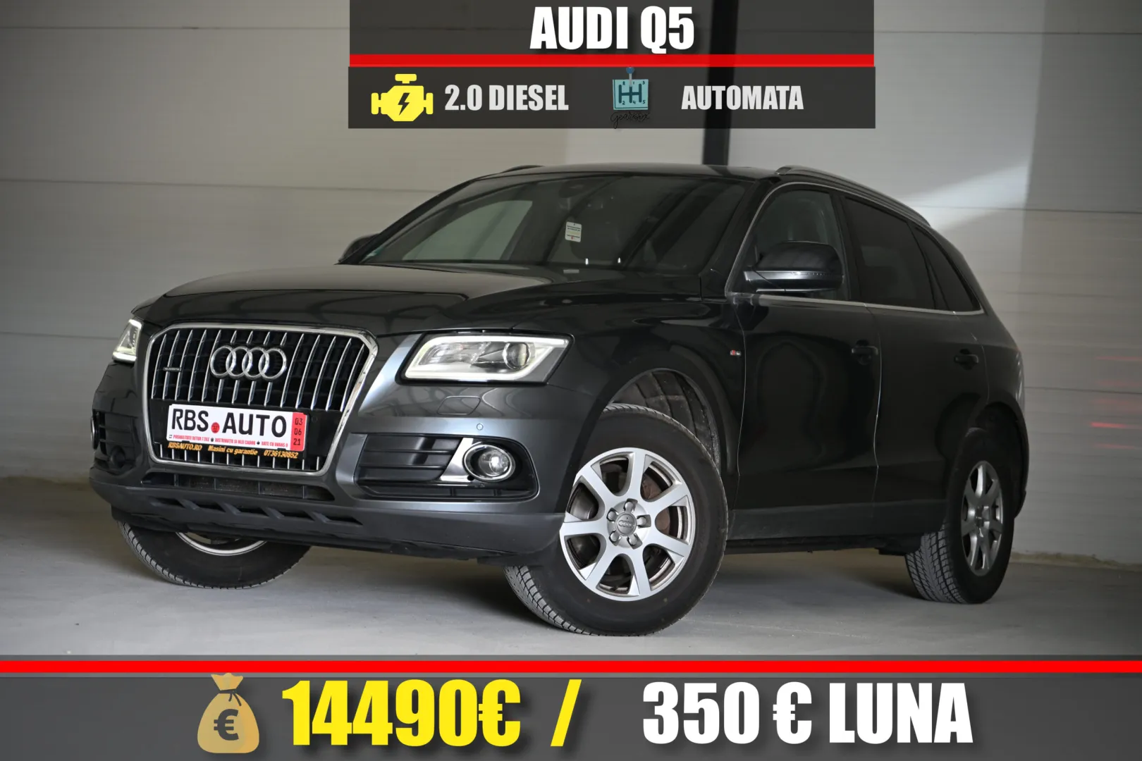 AUDI Q5 2013 MOTOR 2.0 DIESEL 177 CP