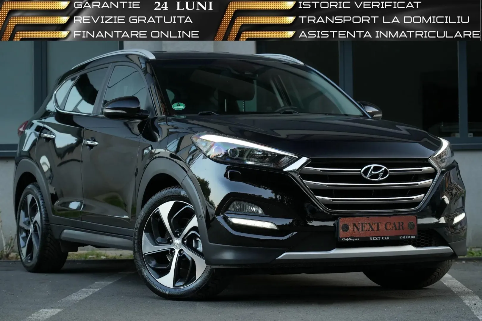 Hyundai Tucson blue 1.7 CRDi 2WD DCT Style