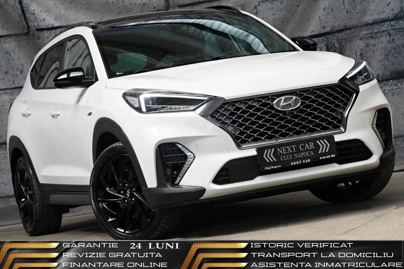 Hyundai Tucson blue 2.0 CRDi 4WD Aut. N Line