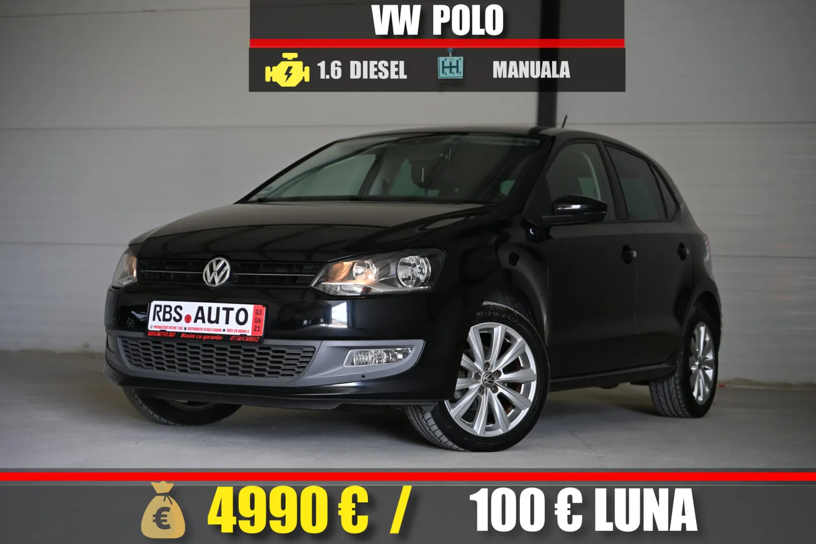 VW POLO 2010 MOTOR 1.6 DIESEL 90 CP