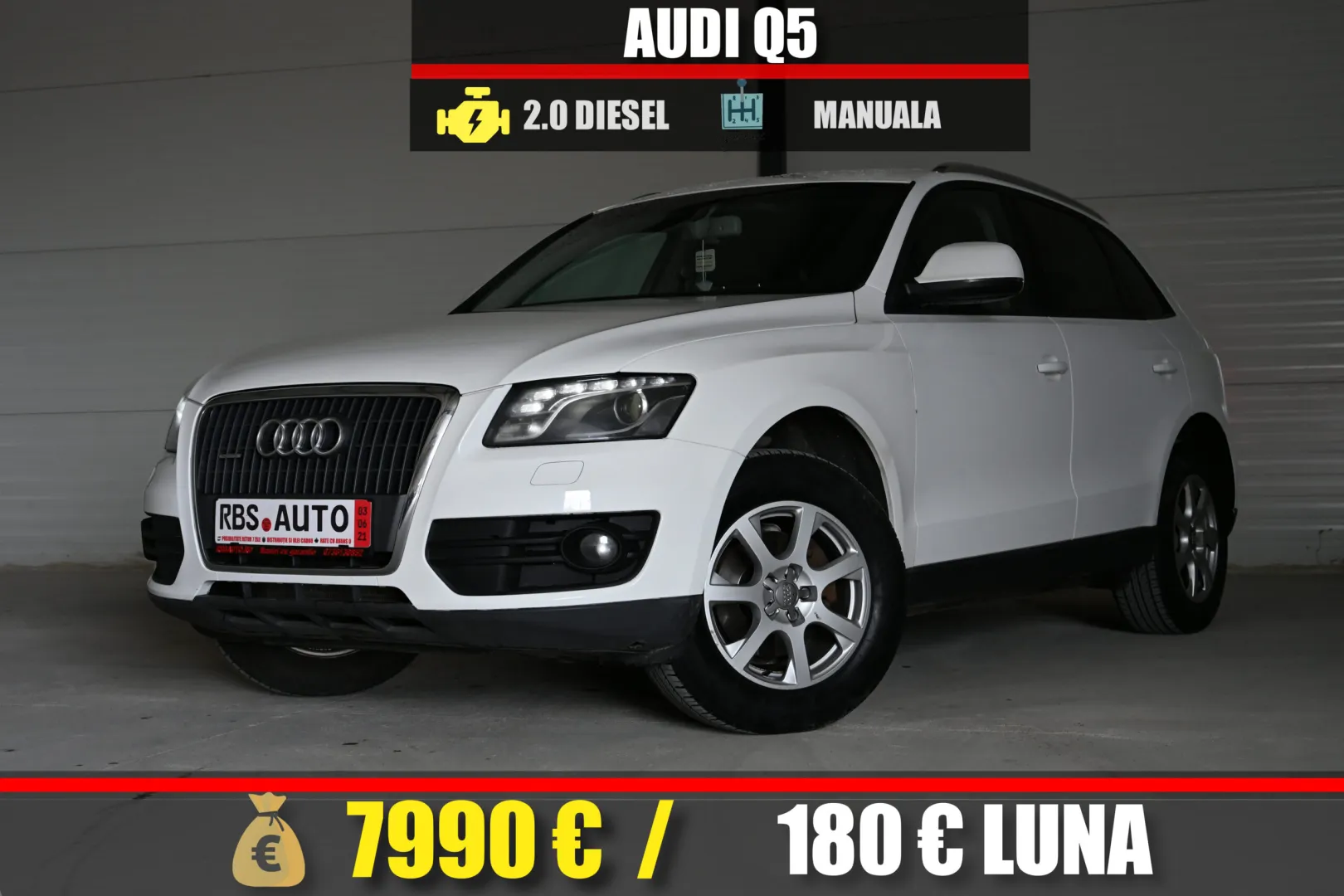 AUDI Q5 2010 MOTOR 2.0 DIESEL 136 CP